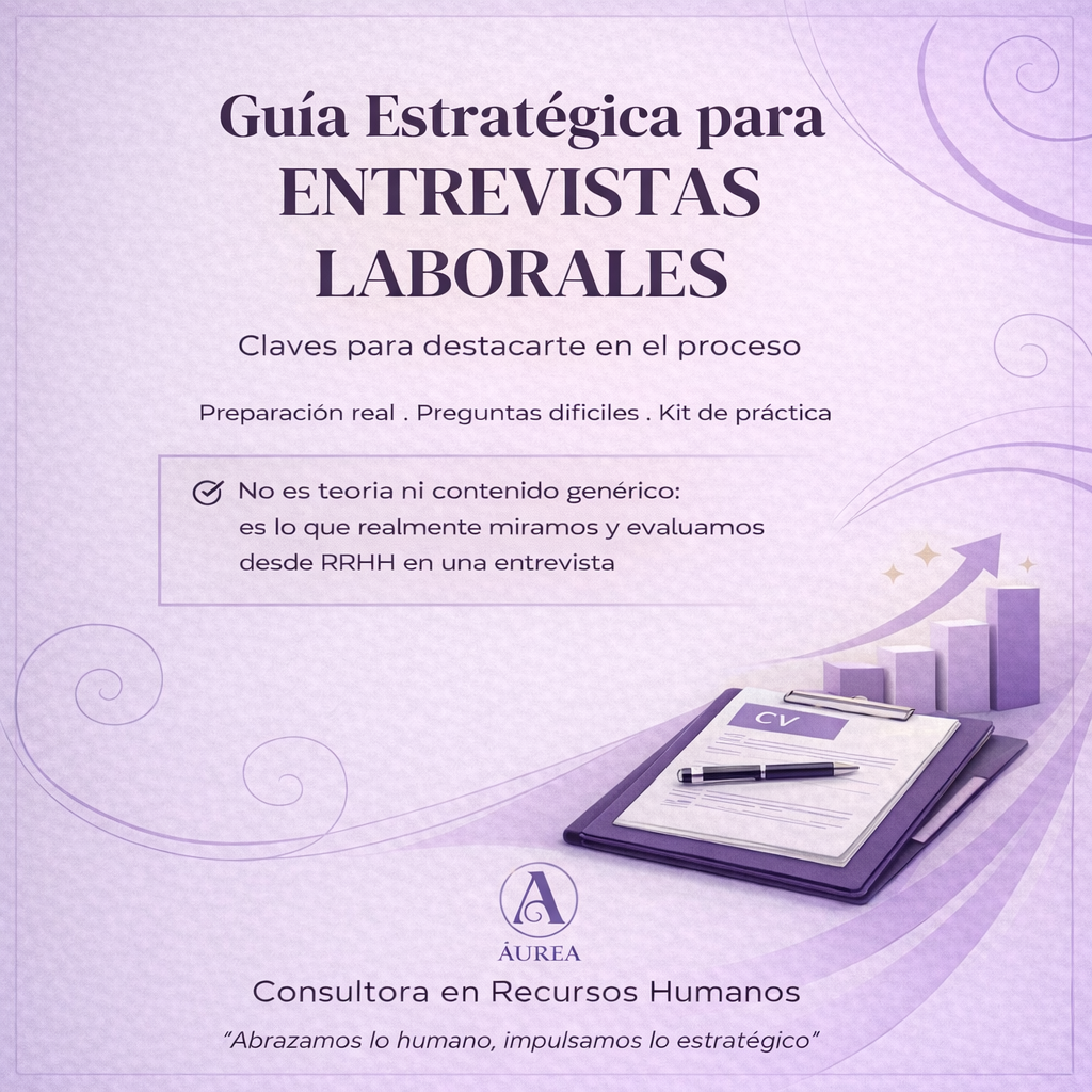 Guía estratégica para entrevistas laborales — enfoque real de RRHH